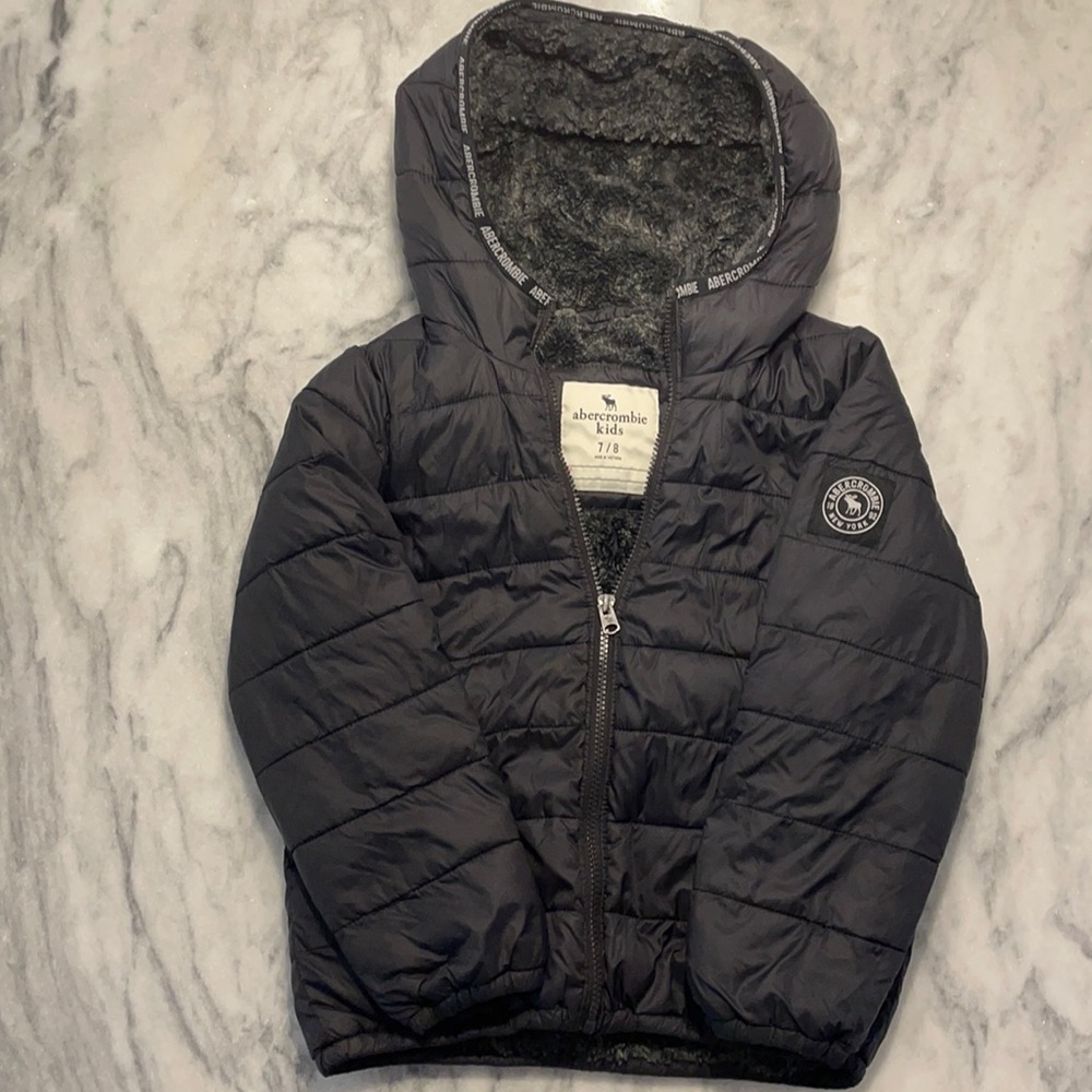 Winter jacket kids size 7-8 Abercrombie